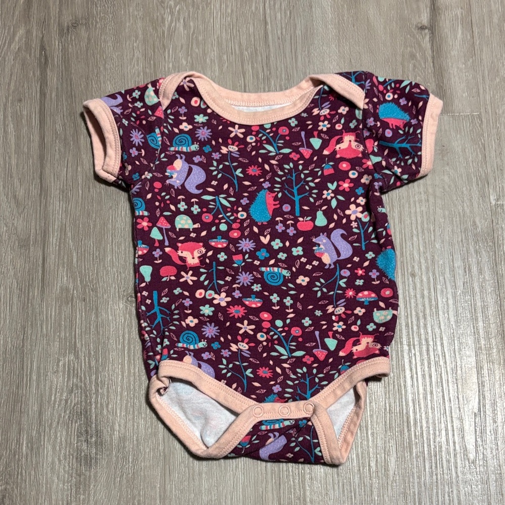 Snugabye Floral Patterned Kids One Piece